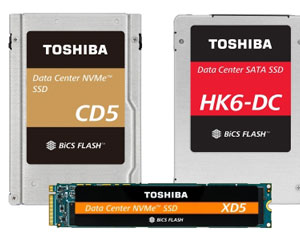 도시바, 성능 향상된 데이터 센터 SSD 라인업 발표
